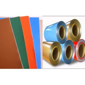 Custom P Paint Colour Coated Coil , Aluminium Colour Coated Coils For Composite