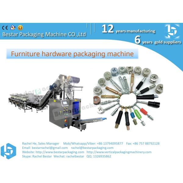 Quality BESTAR furniture hardware packaging machine with counting function wholesale