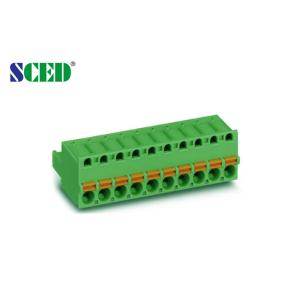 China Plug   Female   Block Plug - in Terminal Block   Pitch 5.08mm   300V 18A  2P - 22P  Pluggable Terminal  on sale