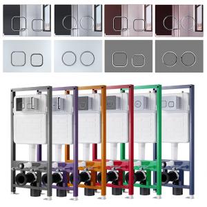 Enclosed Side Inlet Toilet Cistern With Dual Flush Conceal Abs Made Cistern