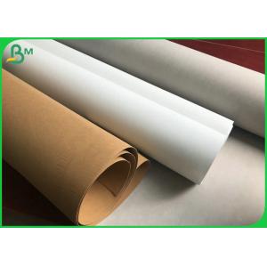 China 0.3mm 0.55mm Thick Recycleable Washable Kraft Paper Roll For Plant Pot on sale