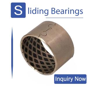 Precision Machined Components Split Self Lubricating Bimetal Bushing With