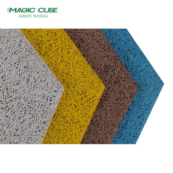 Quality Contemporary Design Polyester Wool Synthetic Wool Ceiling Acoustic Panels 600*2400mm wholesale