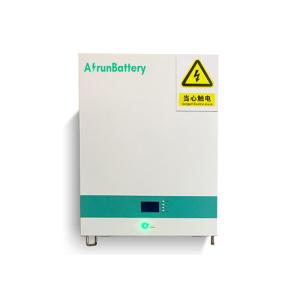 Prismatic Cell Wall Mount Lifepo4 Battery RS485 / CAN 51.2V 100ah Lithium