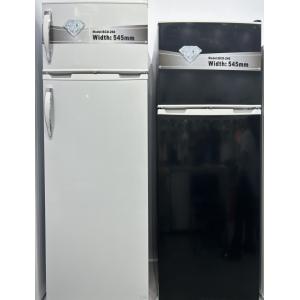 Big Capacity Double Door Top Freezer Fridge Defrost Home Commercial Use Upright Refrigerator Bcd-240