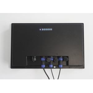 LCD Waterproof Touch Monitor 15.6 Inch Full IP67 1920*1080 With 10m Cable Dimmer