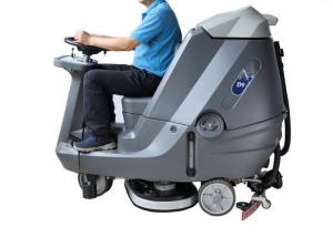 Cheap Automatic Ride On Sweeper Scrubber , Factory Stone Floor Cleaner Machine for sale