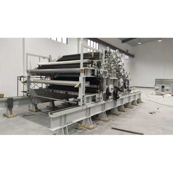 2.5m Wadding Fabric Nonwoven Carding Machine With Double Cylinder / Double
