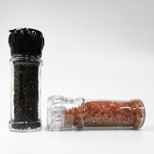Transparent Manual 134g 100ml Plastic Salt Grinder