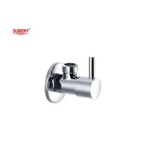 Cheap OEM Brass Triangle Valve G1/2&quot; Thread Brass Body Brass Handle for sale