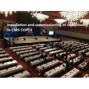 FIFO LIFO Delegate Wired Conference System HD Video Camera Tracking