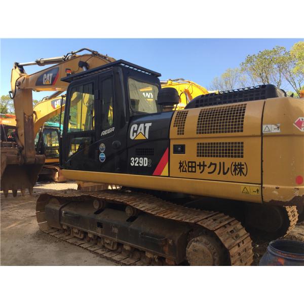 29T weight Used Crawler Excavator Caterpillar 329D C7 ACERT engine with Original Paint