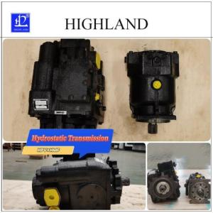 Hydrostatic Transmission Cast Iron Components Hydraulic Drive Mode In Plywood