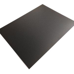 3K Carbon Fiber Sheet 500x400x1.5mm Twill Weave Matte Finish