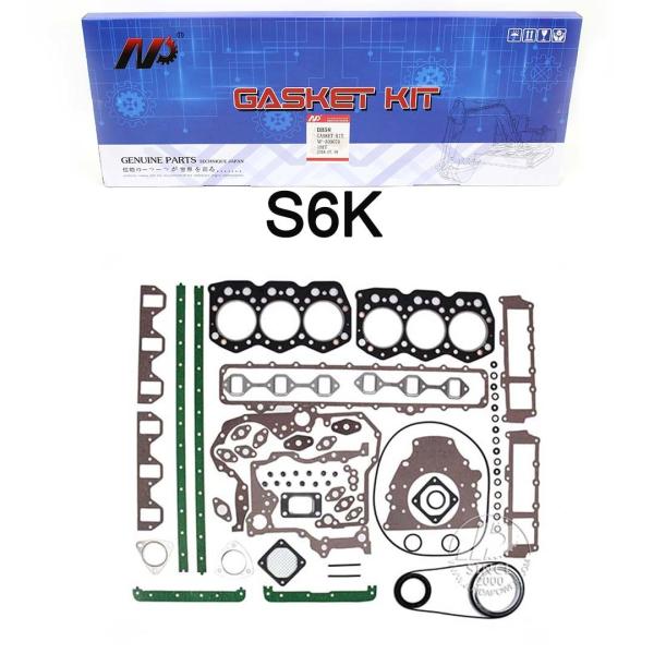 Quality Mitsubishi Excavator Engine Parts S4K S6K 6D34 6D22 6D31 Overhaul Gasket Kit wholesale
