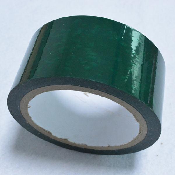 Digital Glossy Green Tamper Evident Packaging Tape With Serial Number