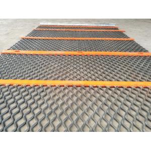 Poly ripple screen self cleaning wire screen rectangular shape aperture as