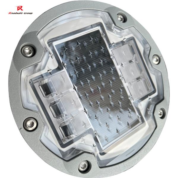 Road Stud Luminous Solar Powered Road Markers With Quick Installation And Self Sustaining Energy System For Hazard Alerts