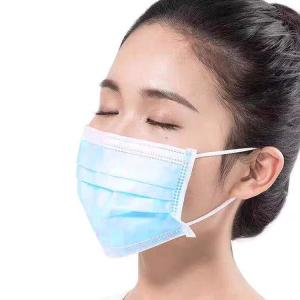 GMP Certificate Blue Elastic Earloop Medical Mask