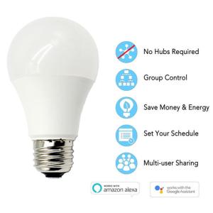 MXQ WIFI Smart LED Light Bulb Wireless Controlled For Home Automation