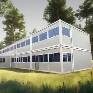 Flat Pack Container House Quick and Easy Installation with Strong and Durable