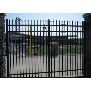 Easy Install / Handle Decorative Wrought Iron Fence Panels Maintenance Free