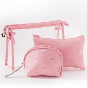 Collapsible Hanging Rolling Toiletry Bag Modern 3 Piece Set Foldable