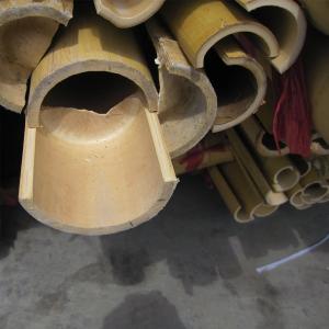 Natural Tonkin Painting Bamboo Slats 150cm Length 3cm Diameter Solid Canes