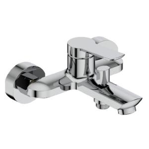 Chrome Finish Brass Bath Mixer Taps Without Shower Head