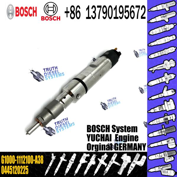 Quality common rail injector 0445120252 5263315 for Cummins industrial engines diesel fuel injector 4981126 0445120252 wholesale