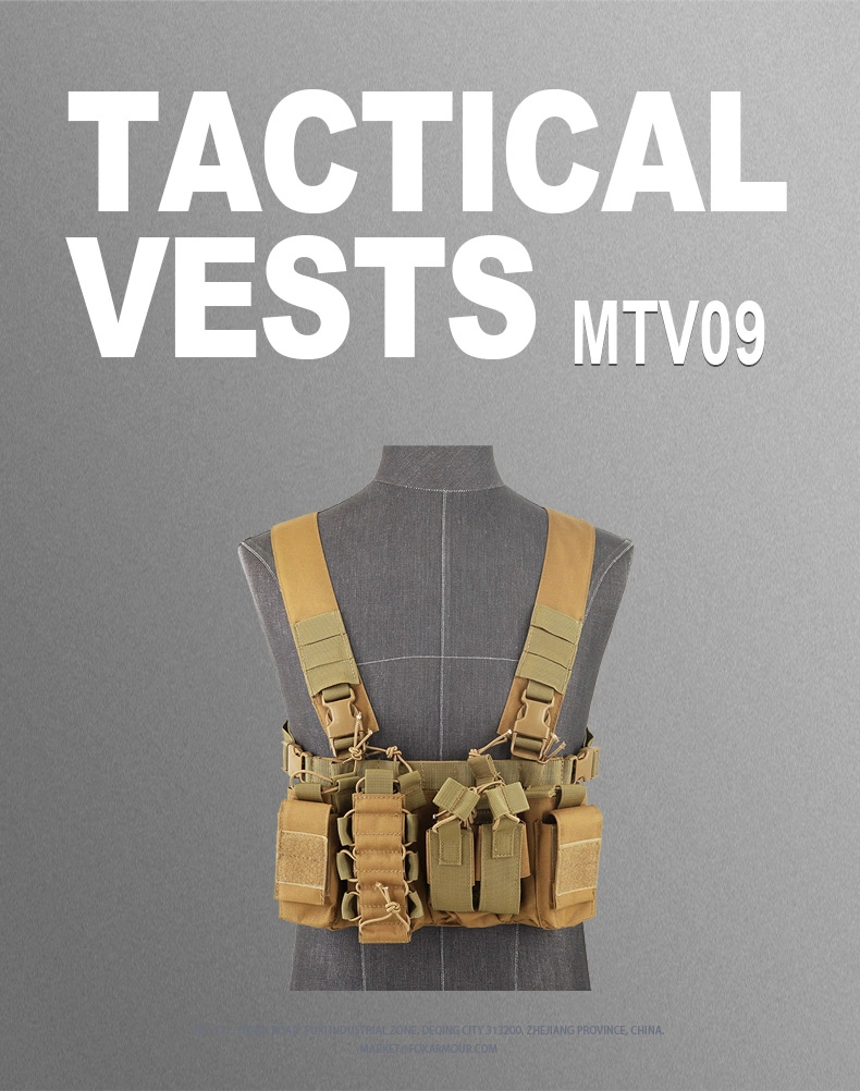 High Quality Adjustable Tactical Vest for Outdoor Training