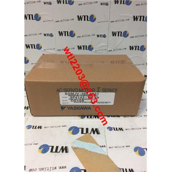 Quality Yaskawa AC Industrial Servo Motor  SGMJV-08AAA61 750W  200V brand new wholesale