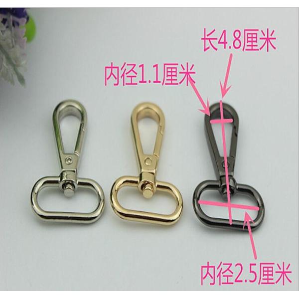 Designer latest design simple nickle color zinc alloy 25 mm high quality snap