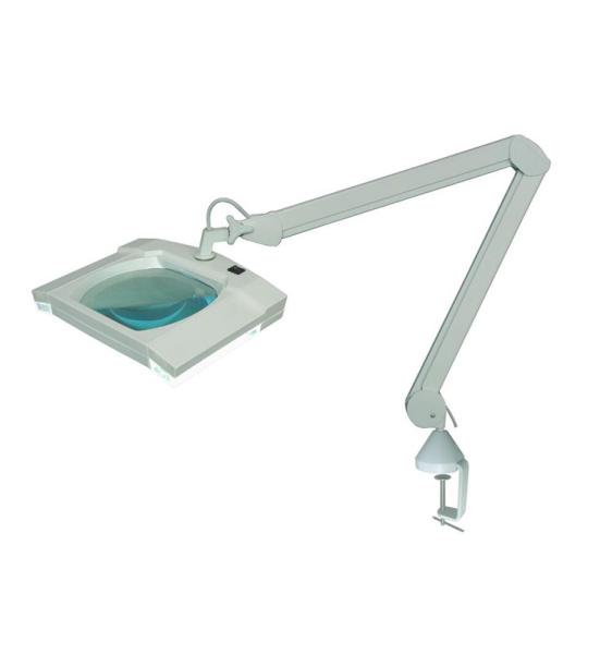 Quality Clamp On Illuminated Magnifying Lamp White Color Compact Design Multi Function wholesale