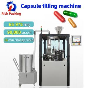 China Automatic NJP-1500D Capsule Filling Machine For Powder Pellet on sale