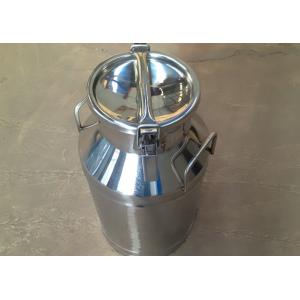 China Stainless Steel Liquid Storage Tanks / Milk Cans / Milk Bottles , FDA Certificate Approved on sale