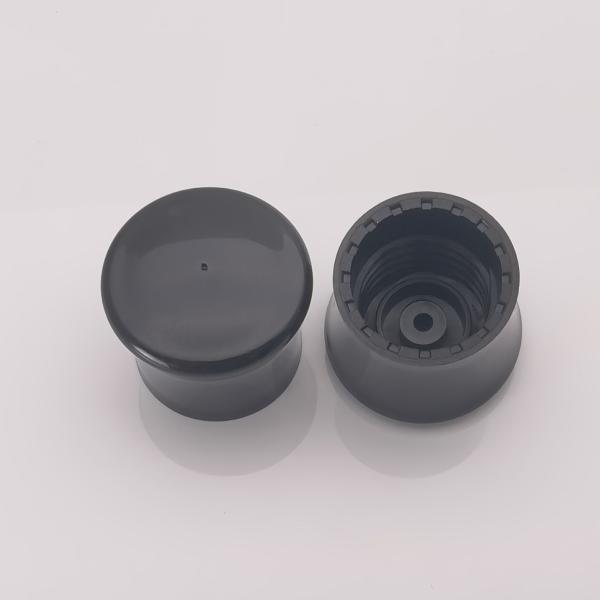 White 20MM Plastic Screw Cap For Cosmetics Customized Logo