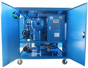 China Double Stage High Vacuum Transformer Oil Filtration Machine ZYD-50(3000Liters/Hour) on sale