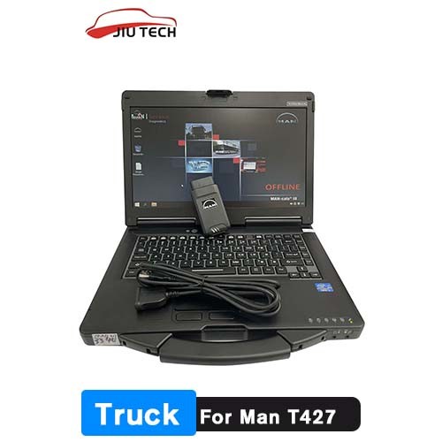 Truck T427 T200 Ethernet Cable Version With Software V14.01 Cf53 Laptop Full Set