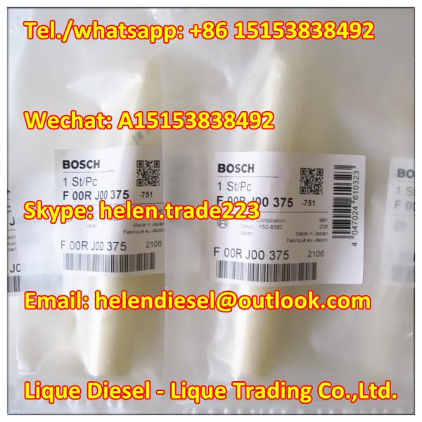 100% original Bosch injector valve F 00R J00 375 , F00RJ00375 , Fit injector 0445120006 / 0 445 120 006 genuine and new