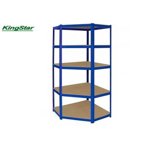 Cheap Heavy Duty 5-shelf Adjustable Shelving unit Shelves Racking with Corner for sale