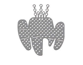 Silver Medical Maxillofacial Implants Surgical Titanium Mesh Craniofacial Mini