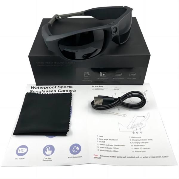 14cm x 5cm x 4cm Polarized Action Video Eyewear Plastic Lens