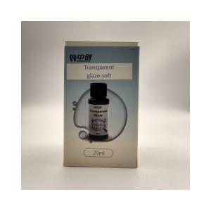 3D Resin Application Transarent Glaze-soft with Firing Temperature Cone 06 and