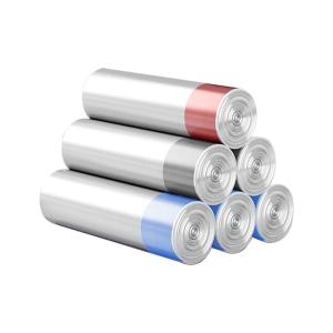 Custom Plastic Drawstring Bags for Household Trash Can Liner Leak Proof and