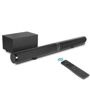 Cheap 2.1 Channels Wireless Bluetooth Soundbar , TV Speaker Soundbar With Subwwoofer for sale