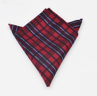 Quality Solid Color Men's Handkerchief Cotton Pocket Square Scarf for Professional Appearance wholesale