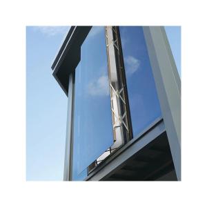 Cheap Custom Aluminum Profile Insulated Glass Wall With Push Flat Window For Modern Spaces for sale