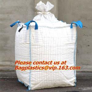 100% PP Woven FIBC Jumbo Bags for Sand, fibc bulk bag with four loop bags, big