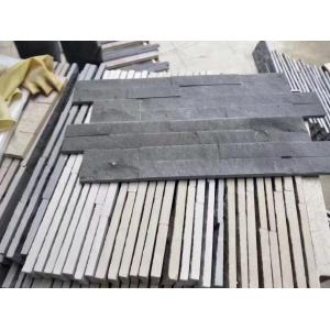 400x300mm Black Natural Sandstone Tiles For Outdooor Wall Claddidng